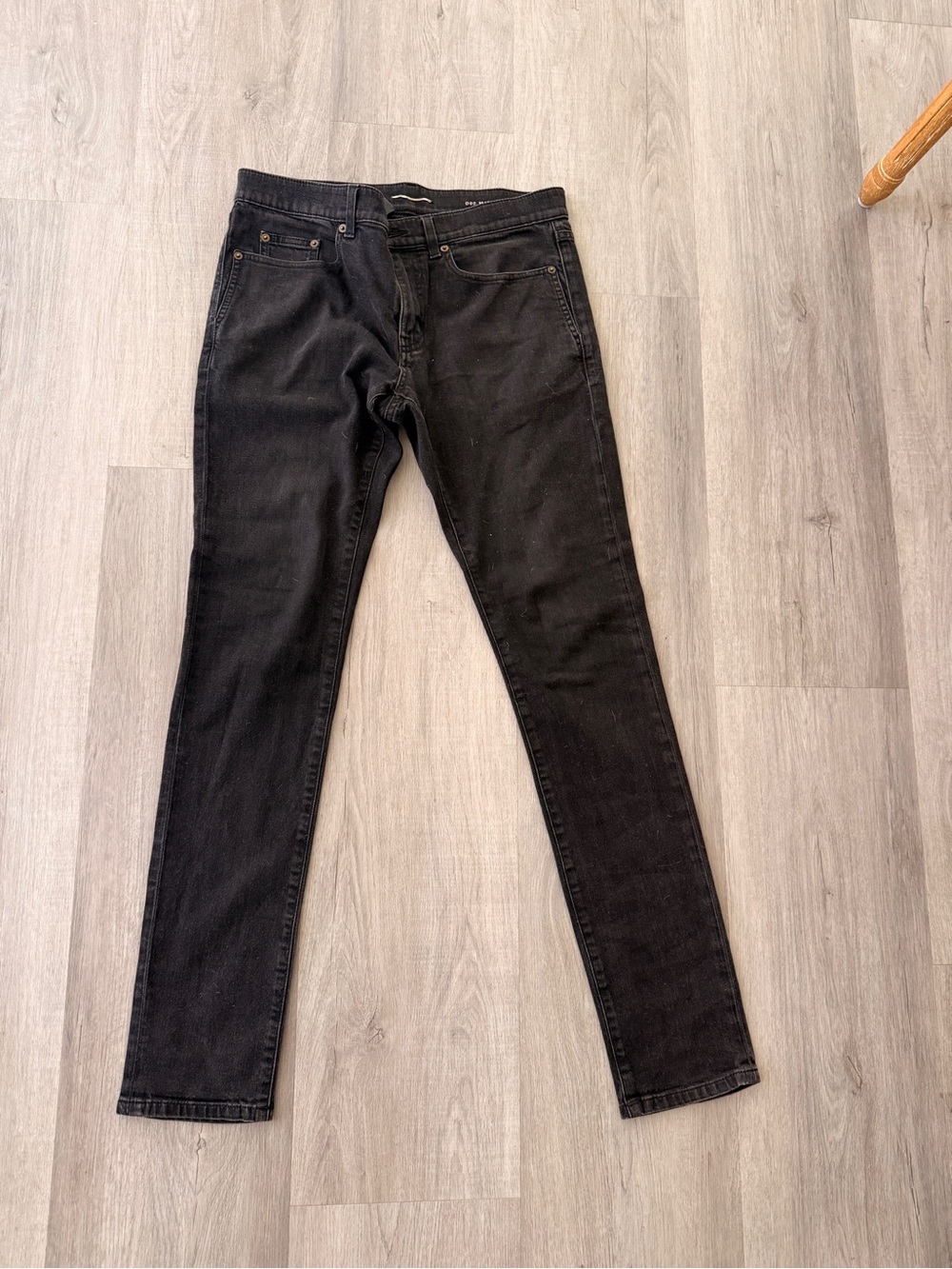 Saint Laurent Slim Black Jeans